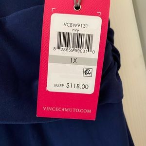 Navy blue jumpsuit. Vince Camuto